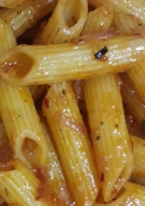A picture of Paasta ❣️Sweet and sour ❣️Yummy and delicious.