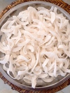 Hình của món Mứt dừa.