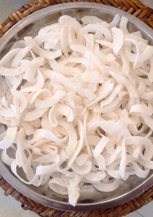 Hình của món Mứt dừa.