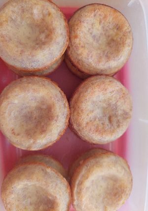 Una foto de Mini cakes de banana 🍌 y miel 🍯