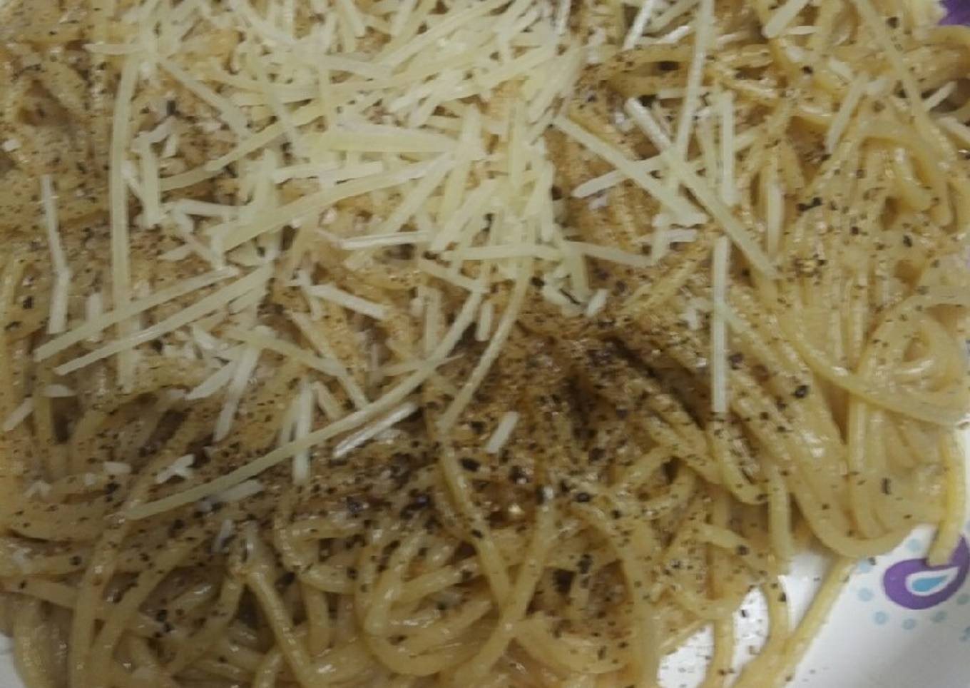 Cacio e Pepe, Cheese and Pepper