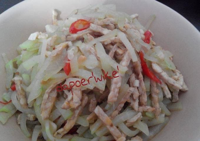 Resep Tumis Labu Siam+Tempe oleh Wike - Cookpad