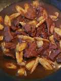 Semur daging jagung putren