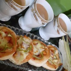 A picture of Mini pizza.