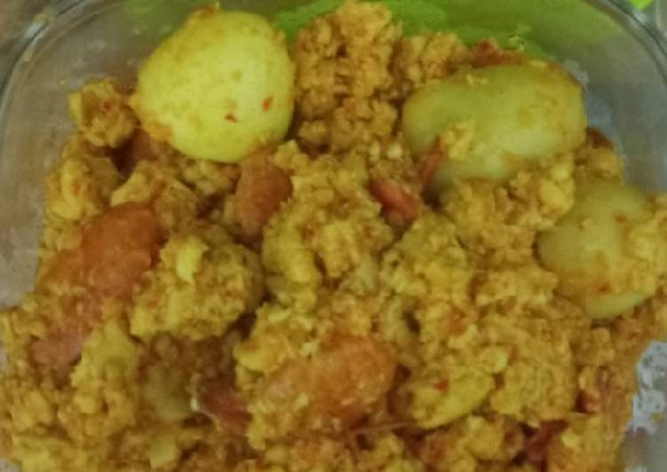 Bagaimana Membuat Tahu nyemek udang telur puyuh Anti Gagal