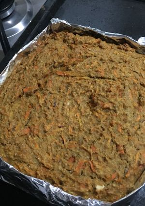 Una foto de Torta de zanahoria 🥕,sin: mantequilla, azúcar y aceite