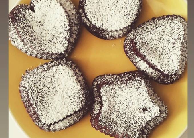 Muffin al cioccolato fondente. 🍩