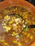Sopa milpera de lentejas