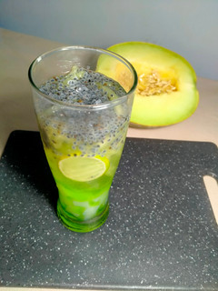 Foto resep Es Kuwut Melon