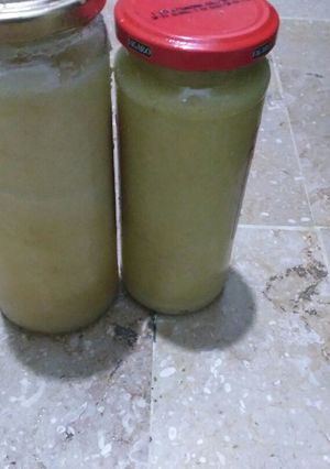 A picture of Ginger garlic paste.