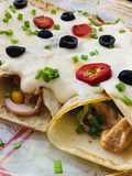 Saucy savoury Crepes... recipe by zoha omer