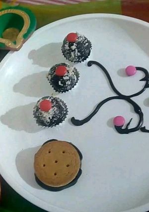 A picture of Oreo hazelnut balls.