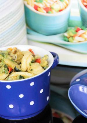 A picture of Vegetable Dischi Volanti Pasta.