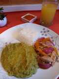 Alverjitas Partidas con Escabeche de Atún