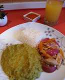 Alverjitas Partidas con Escabeche de Atún