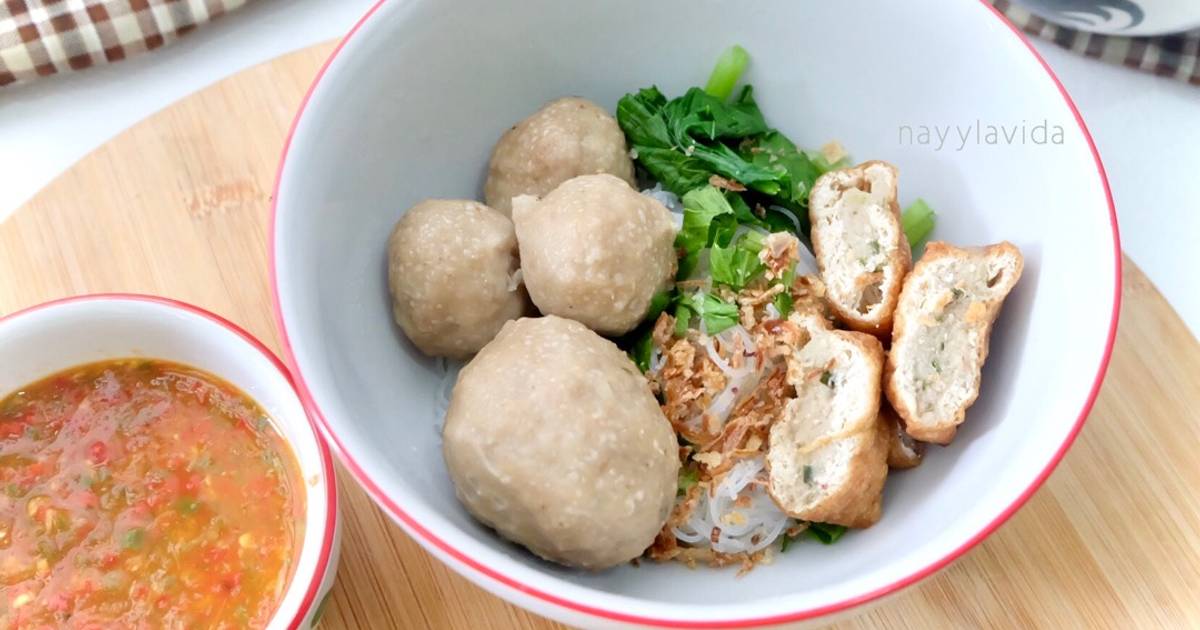 Resep Bakso Sapi Kenyal Tanpa Msg Oleh Dapur Nayylavida Cookpad