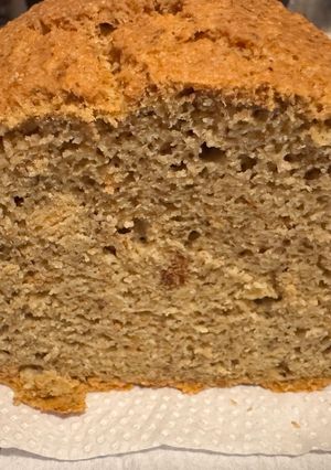 Una foto de Pan de LENTEJAS ROSADAS y harina de almendras