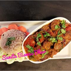 A picture of Chilli Soyabean.
