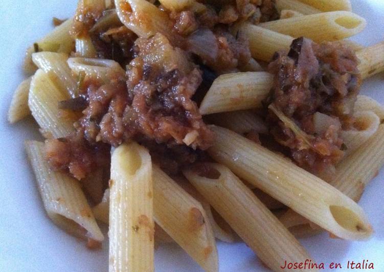 Ragú vegetariano/ragú di vegetali