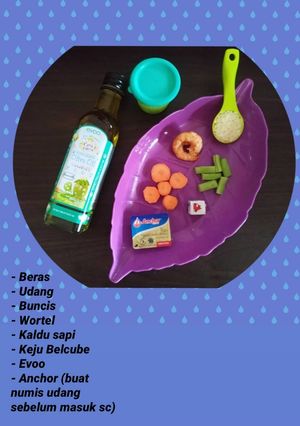 Foto resep Mpasi 6+ (Bubur Udang)
