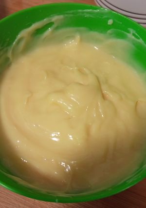 Una foto de Crema pastelera