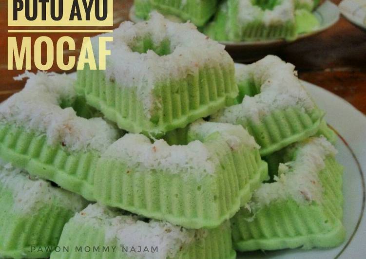 Cara Gampang Menyiapkan Putu Ayu Mocaf yang Bikin Ngiler