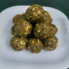 Paan dates ladoo A picture of Paan dates ladoo.