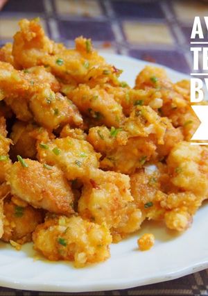 Foto resep Ayam saos telur asin simple