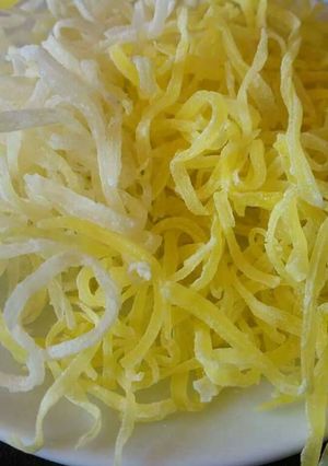 Hình của món Mứt đu đủ sợi #ngon_bất_ngờ.