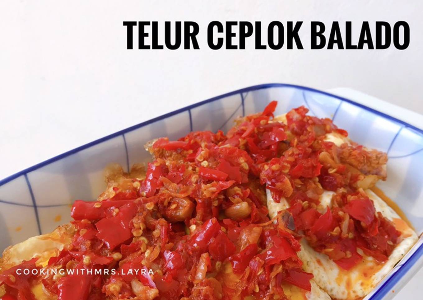 Telur Ceplok Balado