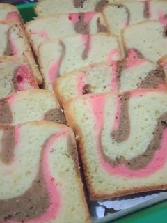 Foto resep Bolu jadul strawberry mocca