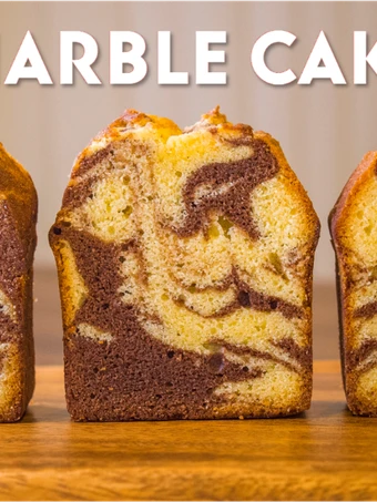 Easy Way Make Cocoa Marble Pound Cake the Delicious So Delicious