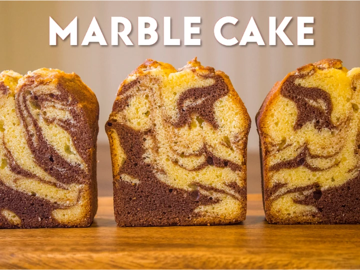 Easy Way Make Cocoa Marble Pound Cake the Delicious So Delicious