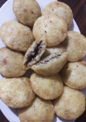 صورة لوصفة كبه التمن والبرغل الخشن