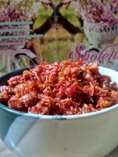 Foto resep Sambal Goreng Teri Tempe