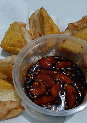 Foto resep Tahu pletok sambel kicap