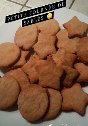 Une photo de Sablés healthy à la cannelle