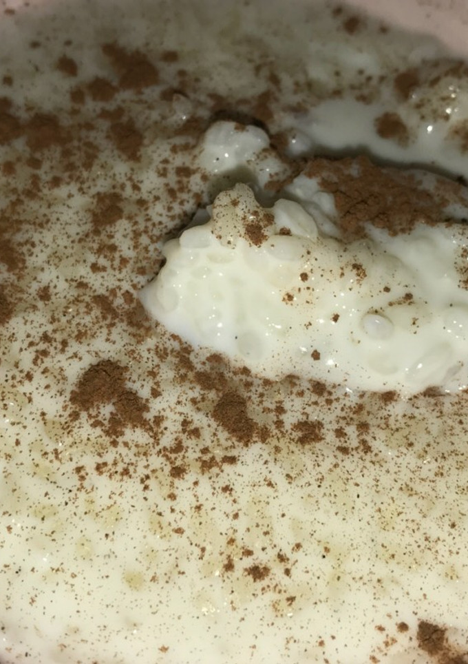 Una foto de Arroz con leche