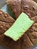 Kek Span Pandan