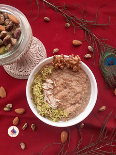 A picture of Dates - Kodo Millet Pudding (Khajoor Kodri Kheer).