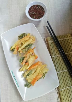 Foto resep Kakiage Vegetable Tempura ala rumahan