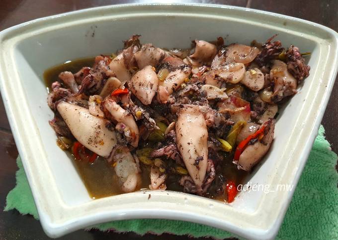 Resep Cumi Hitam Pedas Oleh Adjeng Mw Cookpad