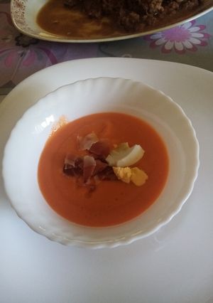 Una foto de Salmorejo de mi casa