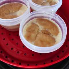 รูปของ Roti tawar kukus snack mpasi tinggi kalori penambah BB