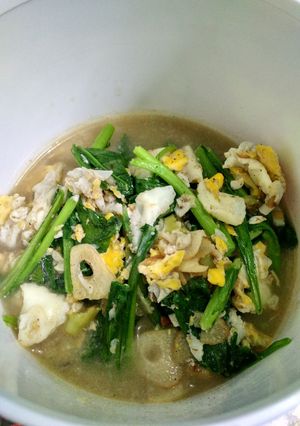 Foto resep Ca sawi telur
