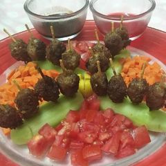 A picture of Kabab Lollipops.