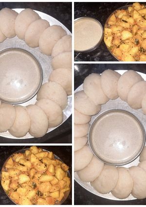 प्लेन और मसालेदार इडली (plain aur masaledar idli recipe in Hindi) रेसिपी मुख्य फोटो