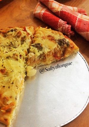 Foto resep Tuna Melt Cheesy Pizza