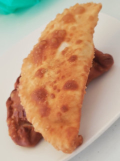 Una foto de Empanadilla de espinaca y mozzarella