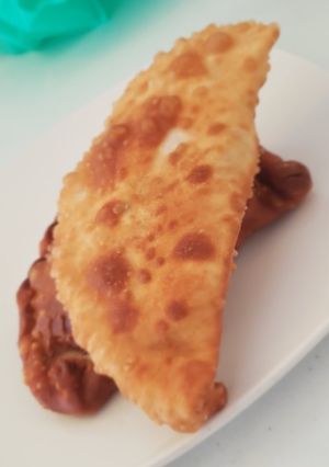 Una foto de Empanadilla de espinaca y mozzarella